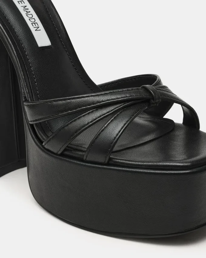 Cuero negro retro Cuero negro retro