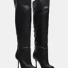 Cuero negro seductor