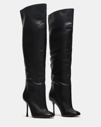 Cuero negro seductor
