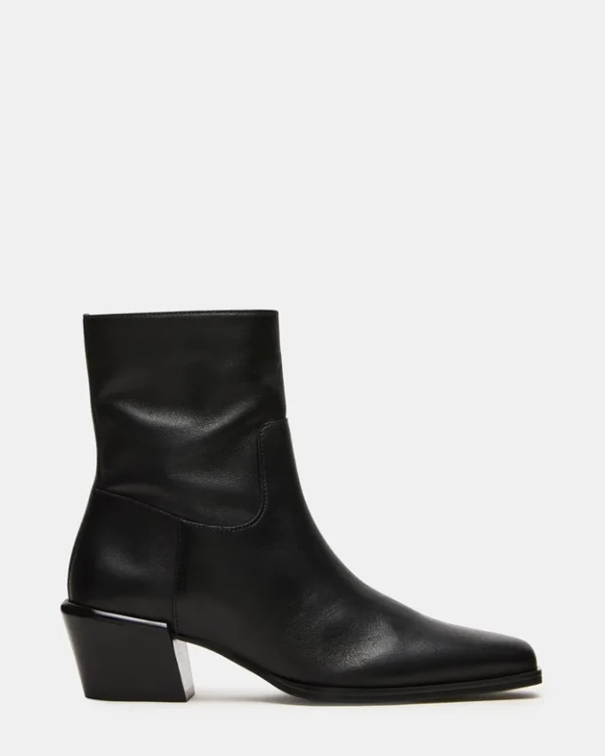 Daney de cuero negro Daney de cuero negro