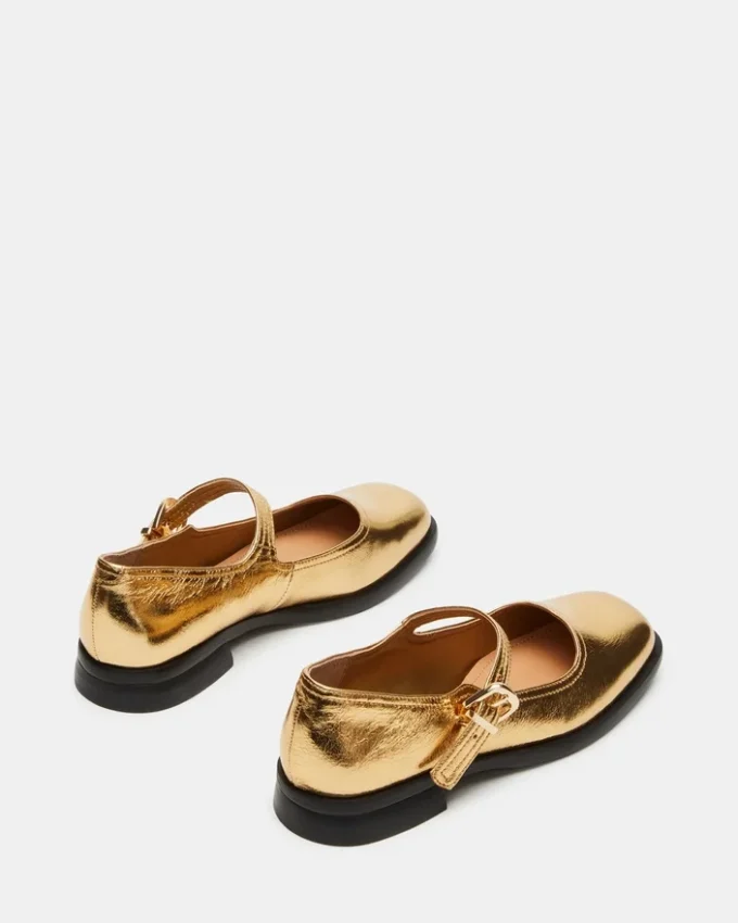 Delancy de cuero dorado Delancy de cuero dorado