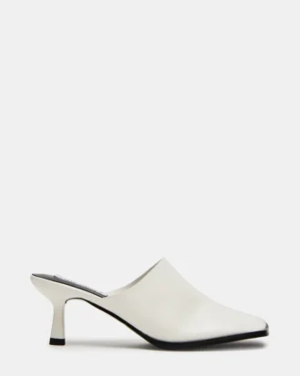 Dempsey de cuero blanco