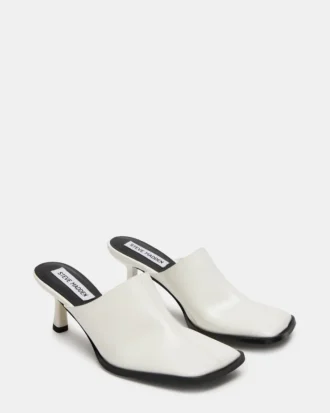 Dempsey de cuero blanco