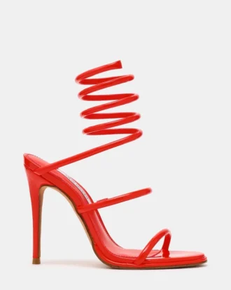 Exotica rojo anaranjado charol