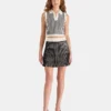 Falda Amery negra/blanca