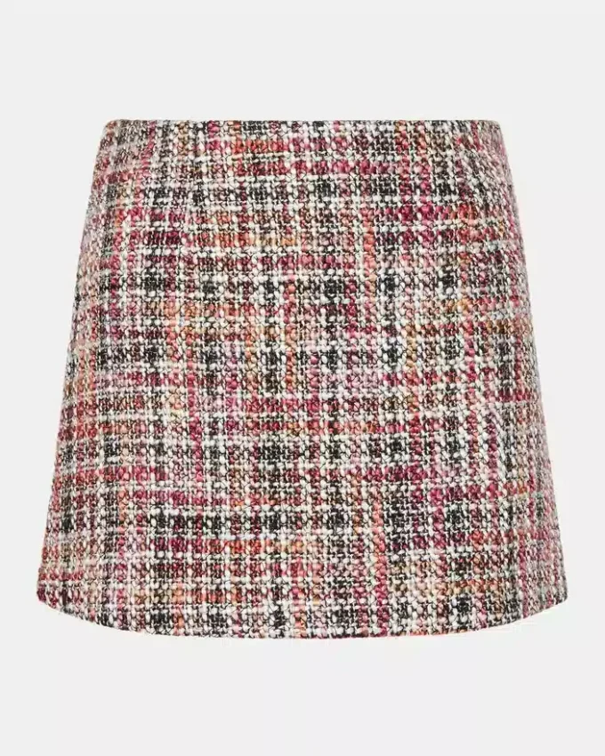 Falda Mattea Rojo multicolor