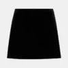 Falda-pantalón de terciopelo Cindi, color negro Falda-pantalón de terciopelo Cindi, color negro