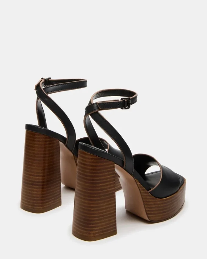 Floria de cuero negro