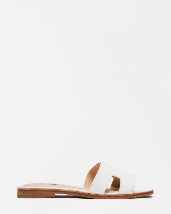 Hadyn de cuero blanco