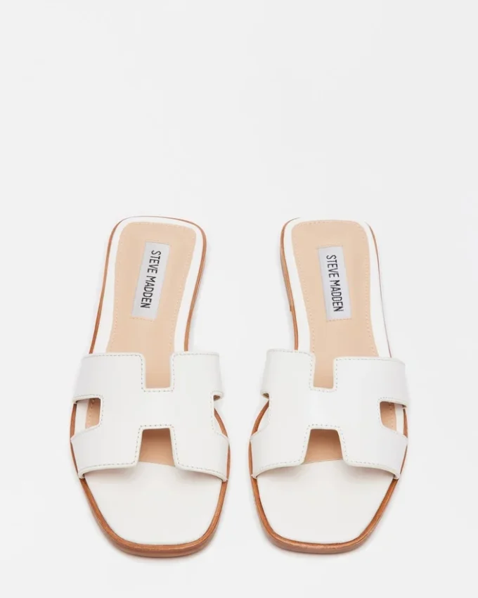 Hadyn de cuero blanco