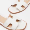 Hadyn de cuero blanco