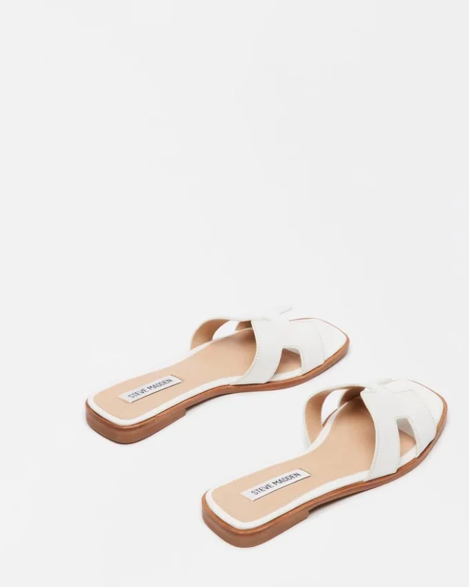 Hadyn de cuero blanco