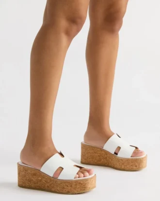 Harmony de cuero blanco