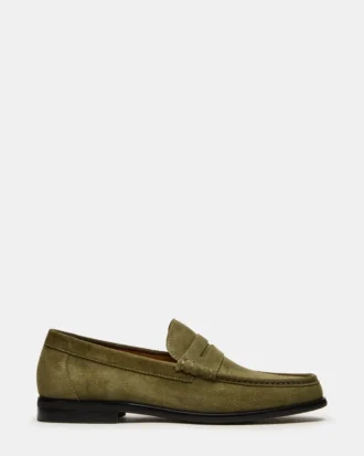 Huckle Green de gamuza