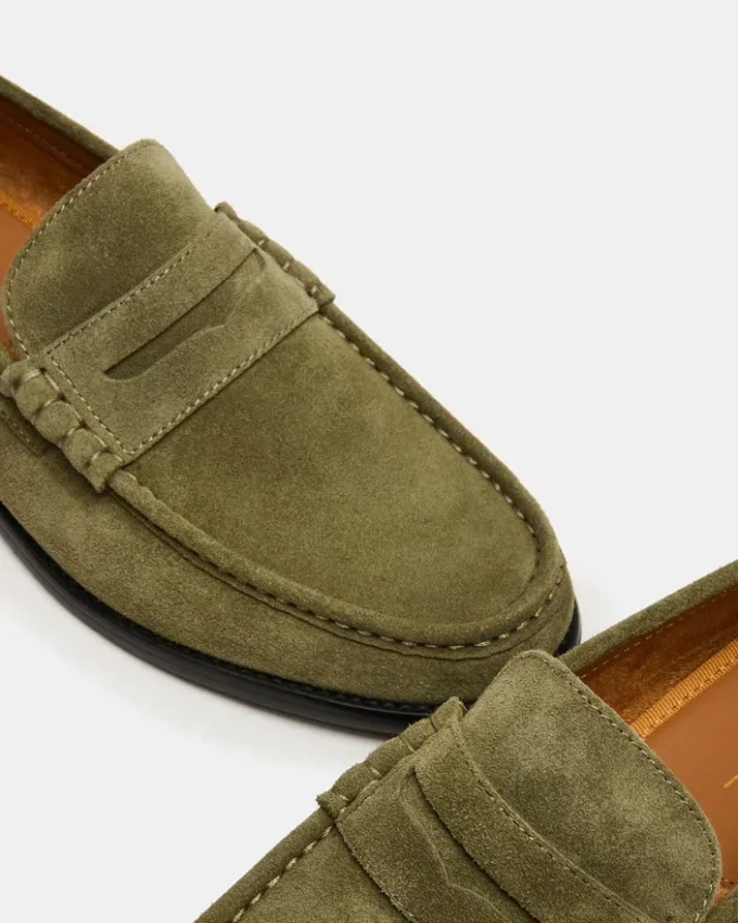 Huckle Green de gamuza Huckle Green de gamuza