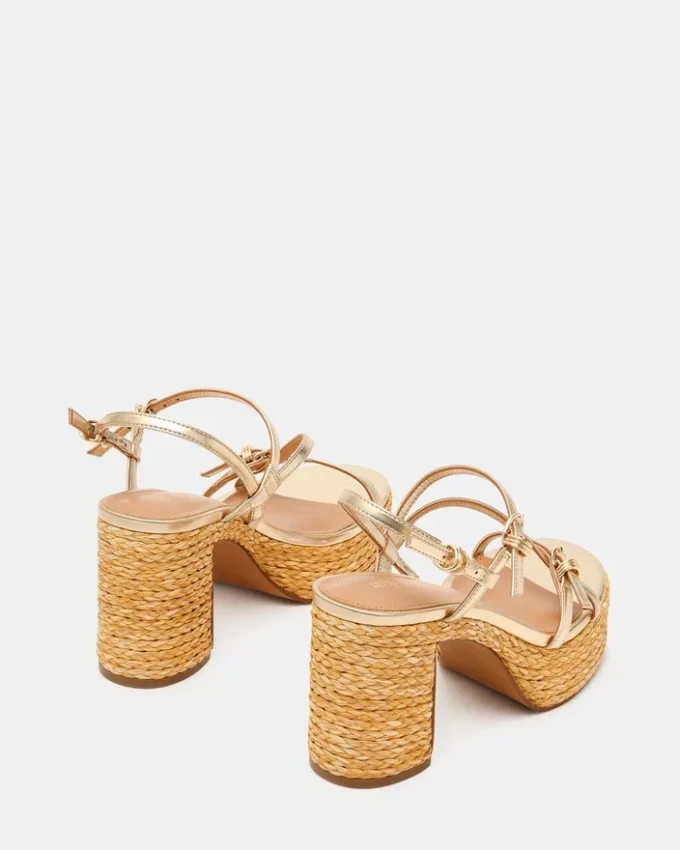 Jayce Gold Raffia Jayce Gold Raffia