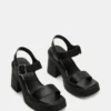 Kaylor de cuero negro Kaylor de cuero negro