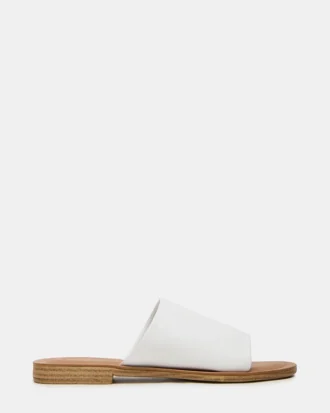 Kipp de cuero blanco
