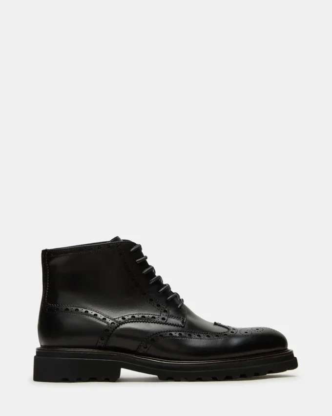 Koda de cuero negro Koda de cuero negro