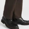 Koda de cuero negro Koda de cuero negro