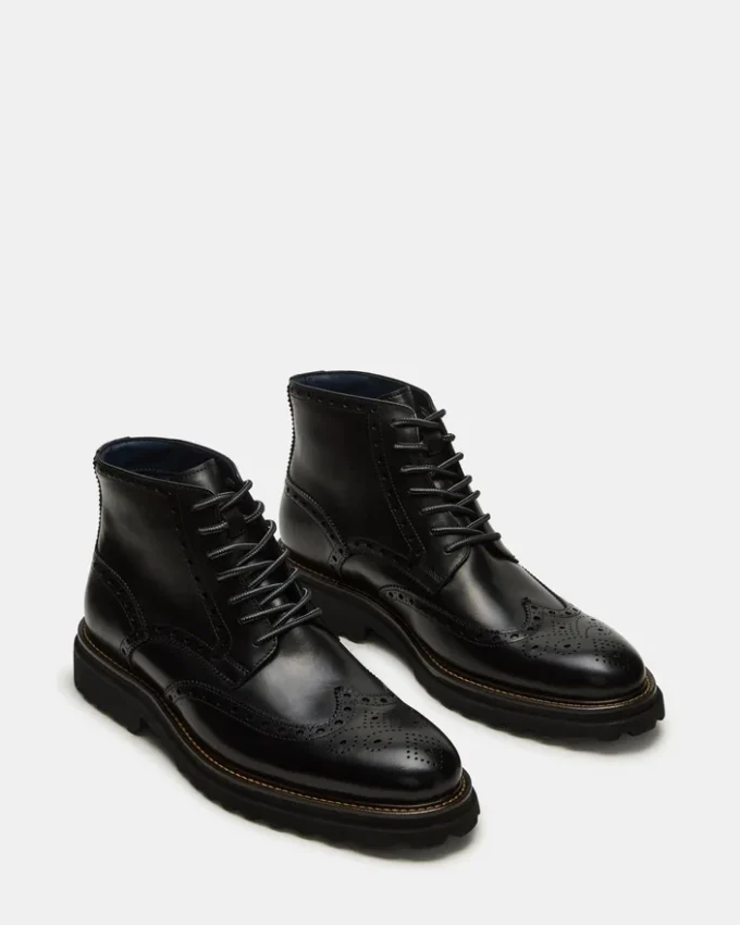 Koda de cuero negro Koda de cuero negro