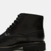 Koda de cuero negro Koda de cuero negro