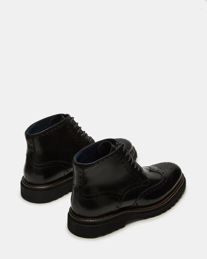 Koda de cuero negro Koda de cuero negro