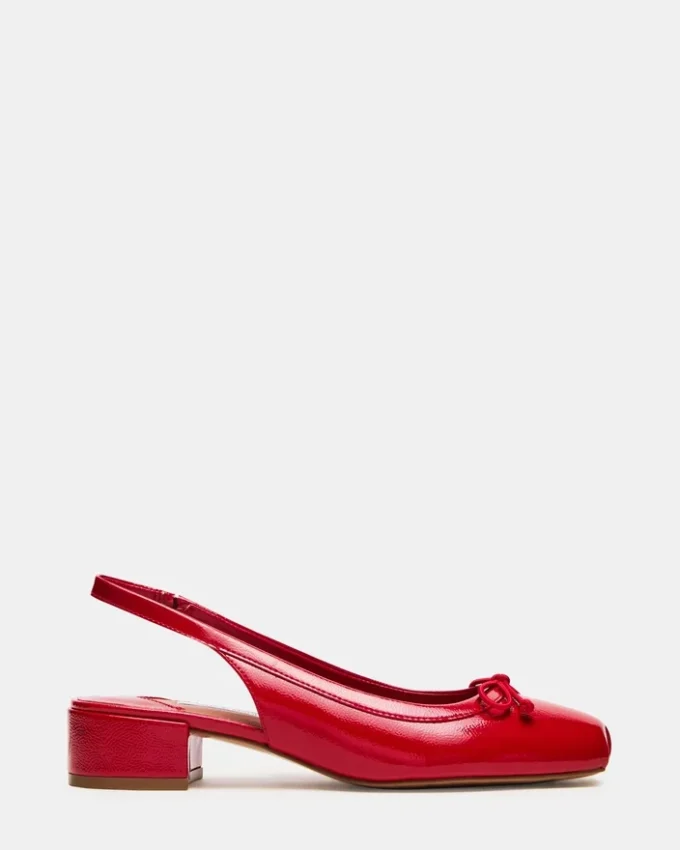 Loved Red Crinkle Patent Loved Red Crinkle Patent
