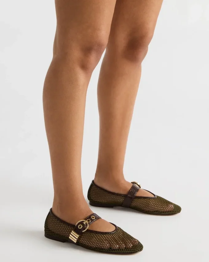 Lucia Olive Mesh