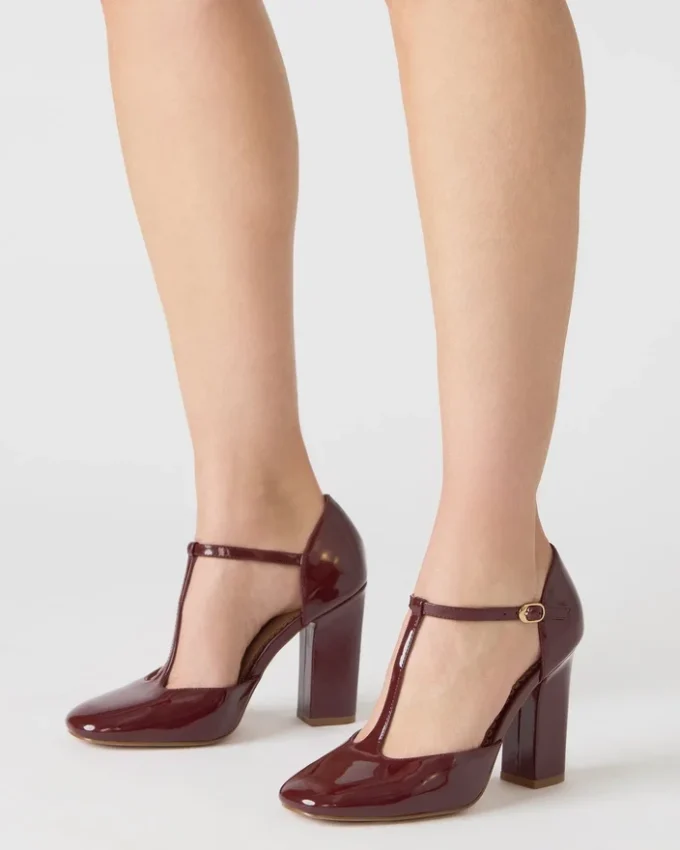 Malcolm Burgundy Patent Malcolm Burgundy Patent