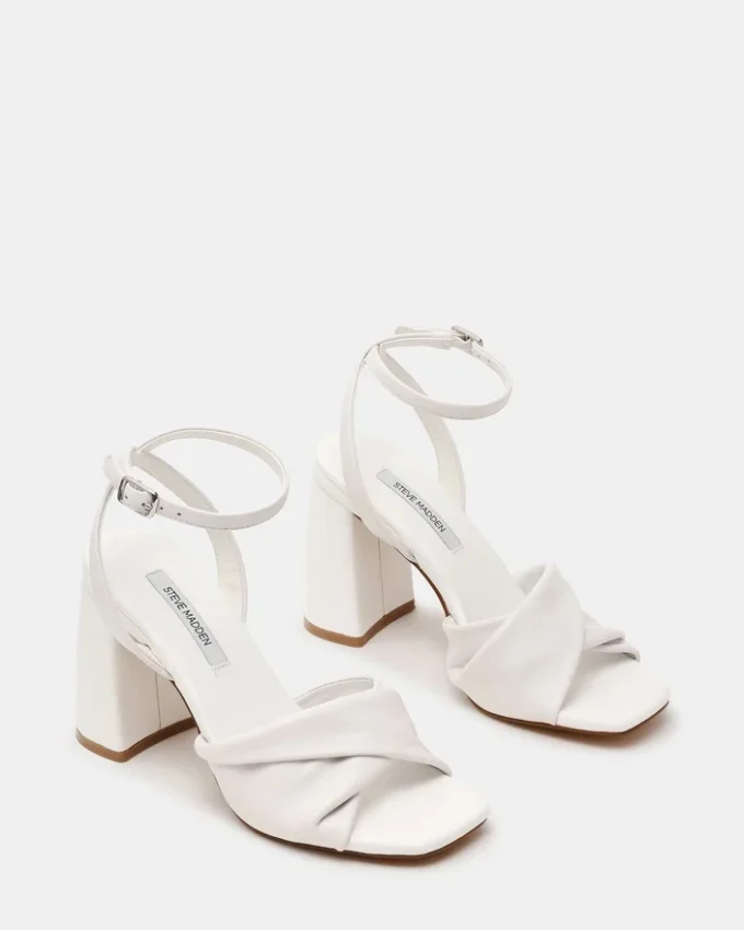 Mandy de cuero blanco Mandy de cuero blanco