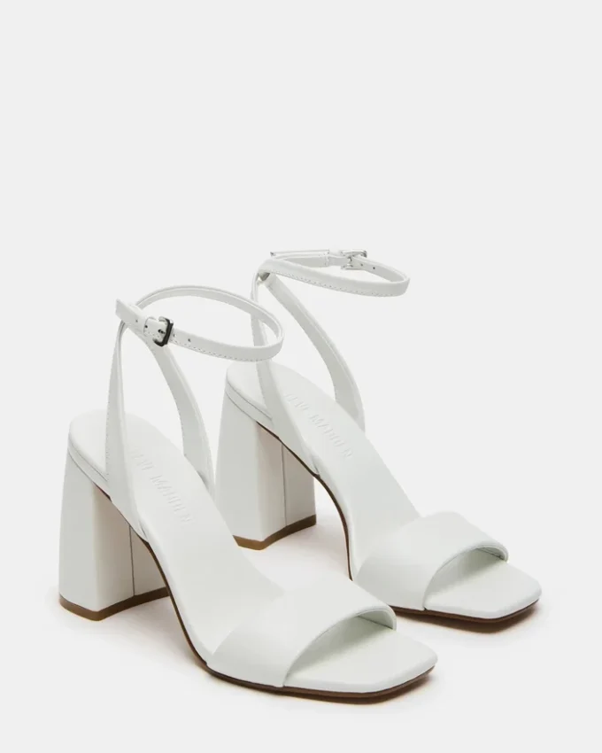 Messa de cuero blanco Messa de cuero blanco