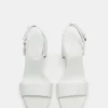 Messa de cuero blanco Messa de cuero blanco