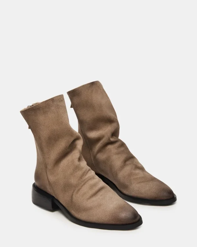 Nexie de gamuza color topo