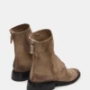 Nexie de gamuza color topo