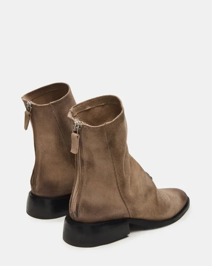 Nexie de gamuza color topo