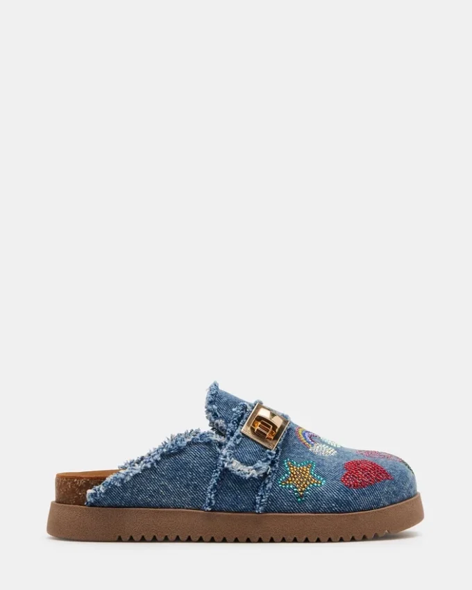 Niños Moneyy Denim Multi Rhinestones Niños Moneyy Denim Multi Rhinestones