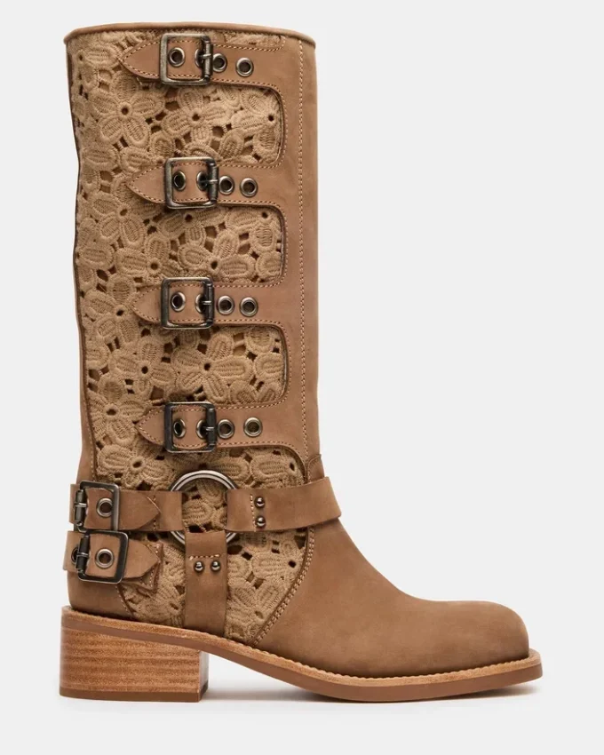 Nubuck floral Rocky color tostado Nubuck floral Rocky color tostado