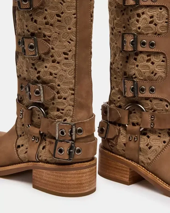 Nubuck floral Rocky color tostado Nubuck floral Rocky color tostado
