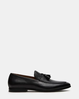 Ondre de cuero negro