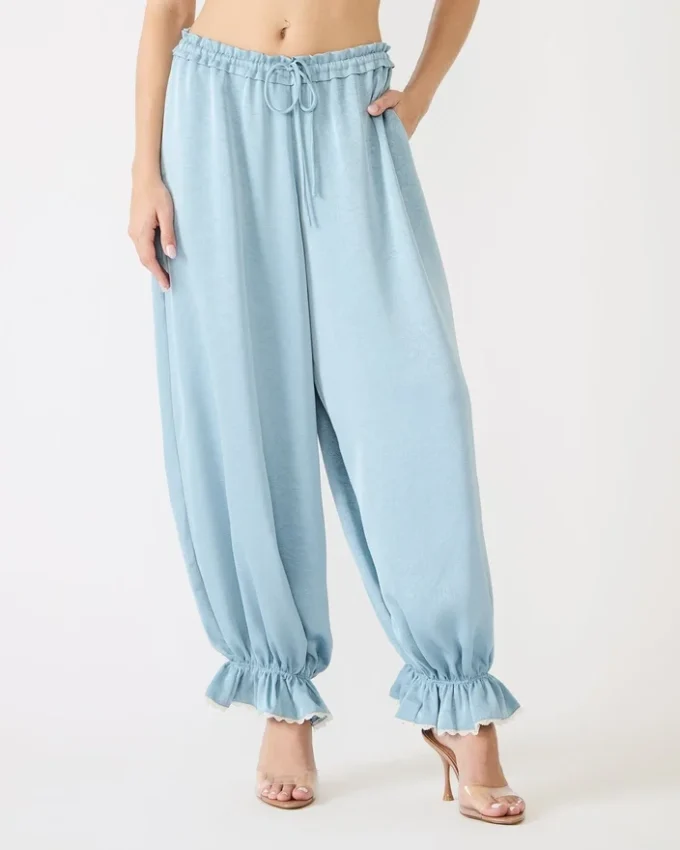 Pantalón Roan azul empolvado Pantalón Roan azul empolvado