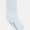 Paquete de 2 pares de calcetines holgados blancos