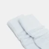 Paquete de 2 pares de calcetines holgados blancos