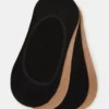Paquete de 5 pares de calcetines de microfibra lisos