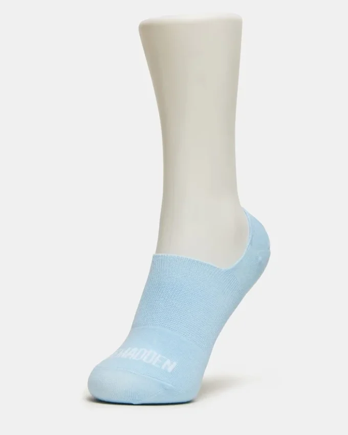 Paquete de 5 pares de calcetines de zapatillas Zoe azul claro Paquete de 5 pares de calcetines de zapatillas Zoe azul claro