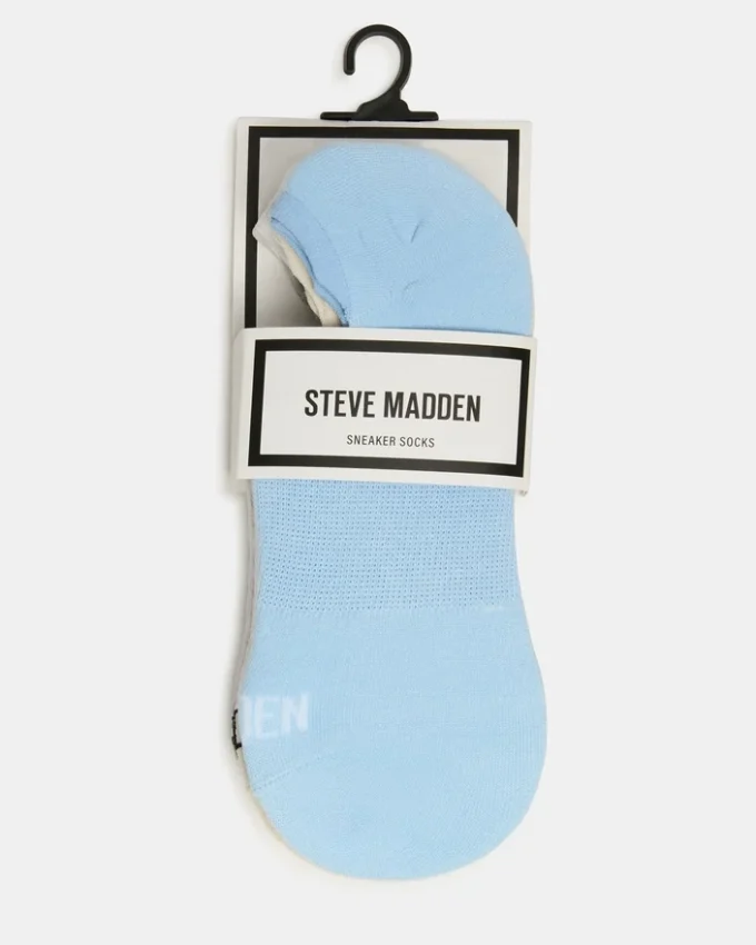 Paquete de 5 pares de calcetines de zapatillas Zoe azul claro Paquete de 5 pares de calcetines de zapatillas Zoe azul claro