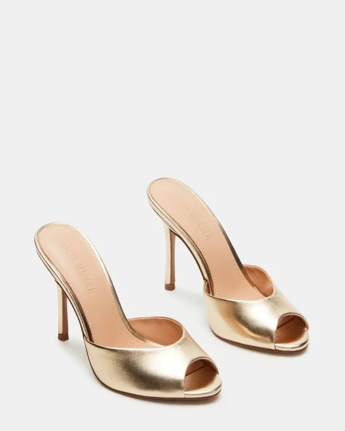 Priya de cuero dorado Priya de cuero dorado
