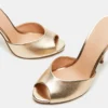 Priya de cuero dorado Priya de cuero dorado