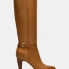 Rhett de cuero color canela