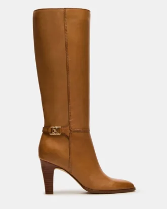Rhett de cuero color canela